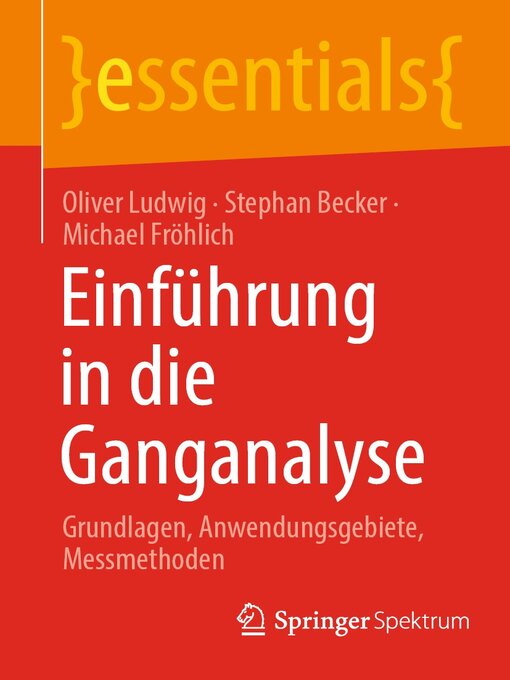 Title details for Einführung in die Ganganalyse by Oliver Ludwig - Available